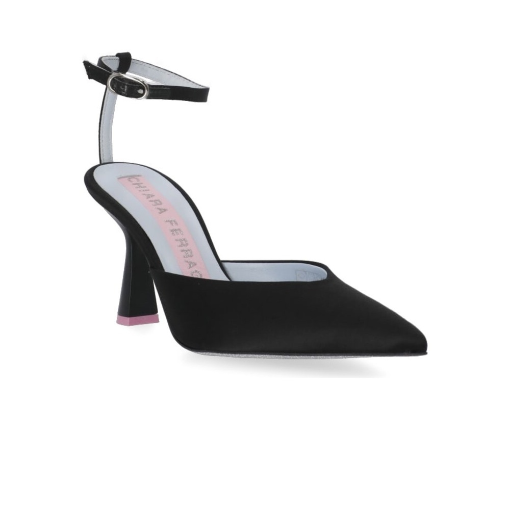 Chiara Ferragni Black and Pink Heels